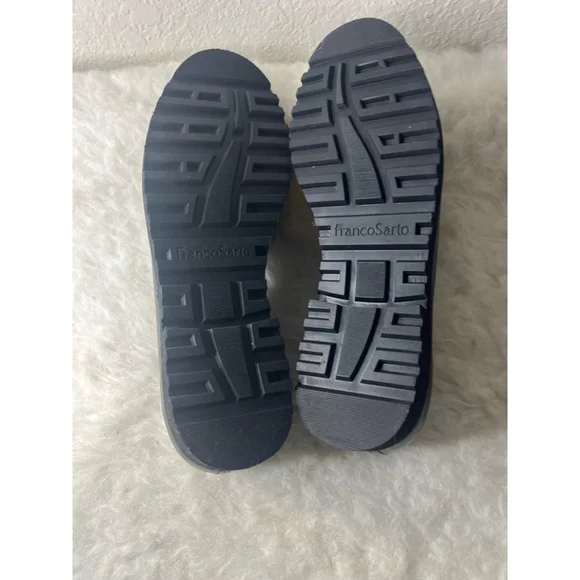 Franco Sarto Cason Black Loafers Faux Leather Women Size 9.5M - Picture 8 of 9